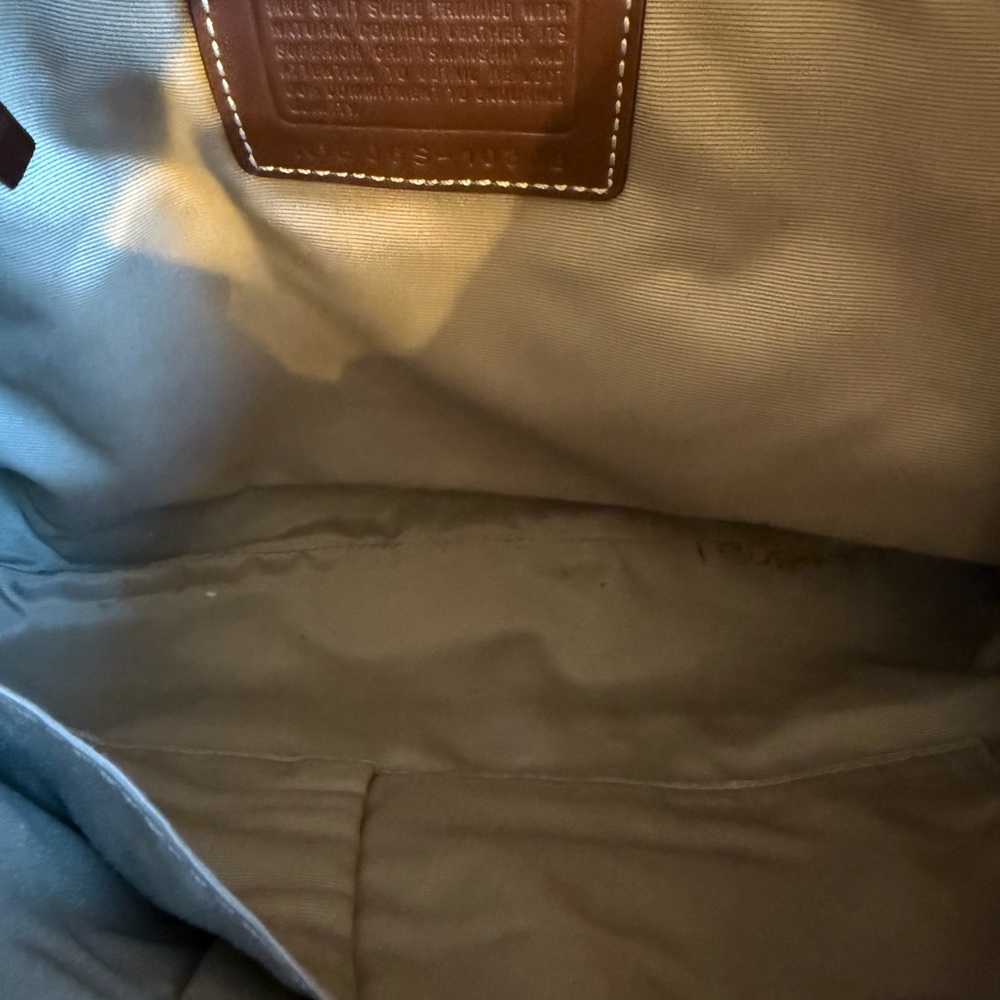 Coach Patchwork Leather & Suede Shoulder Bag - image 6